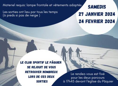 Sortie en raquettes 
